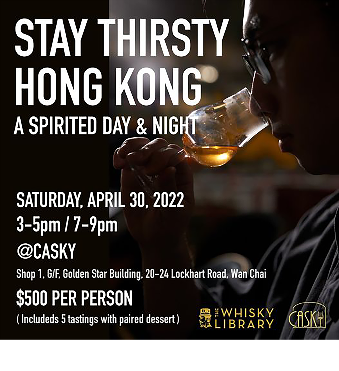 The Whisky Library x Casky tasting 終於重臨!