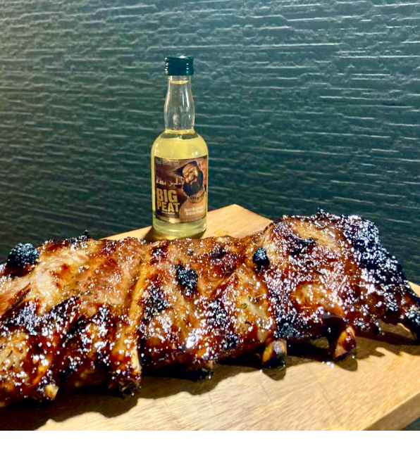 Big Peat Whisky Pork Ribs