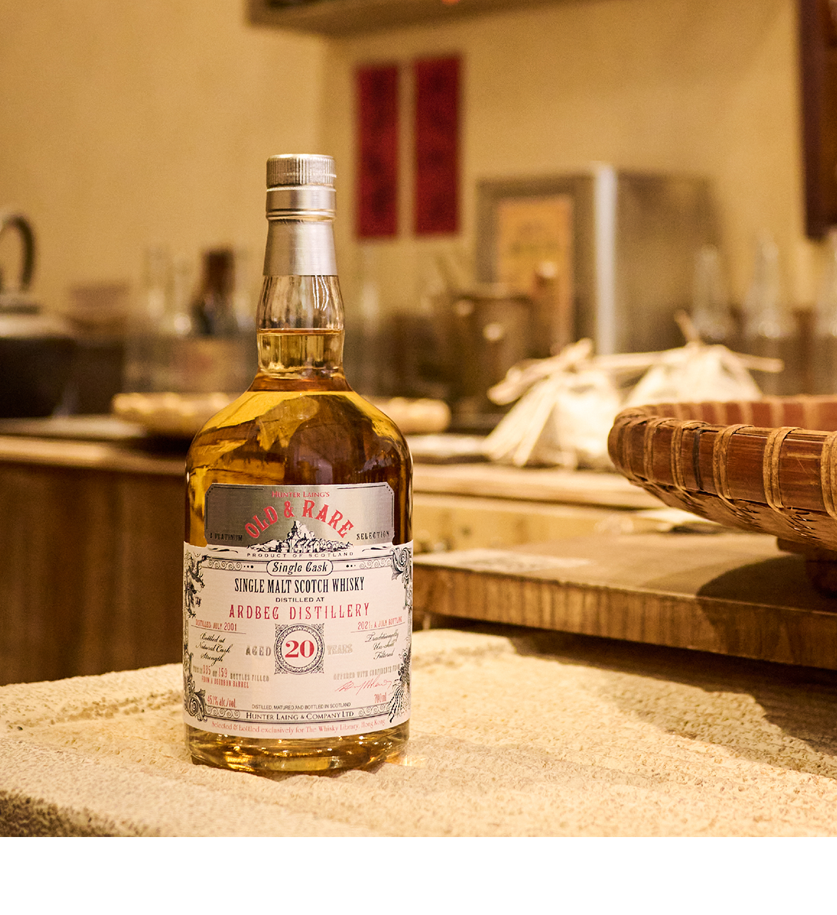 Old and Rare Ardbeg 20 Year Hong Kong Exclusive