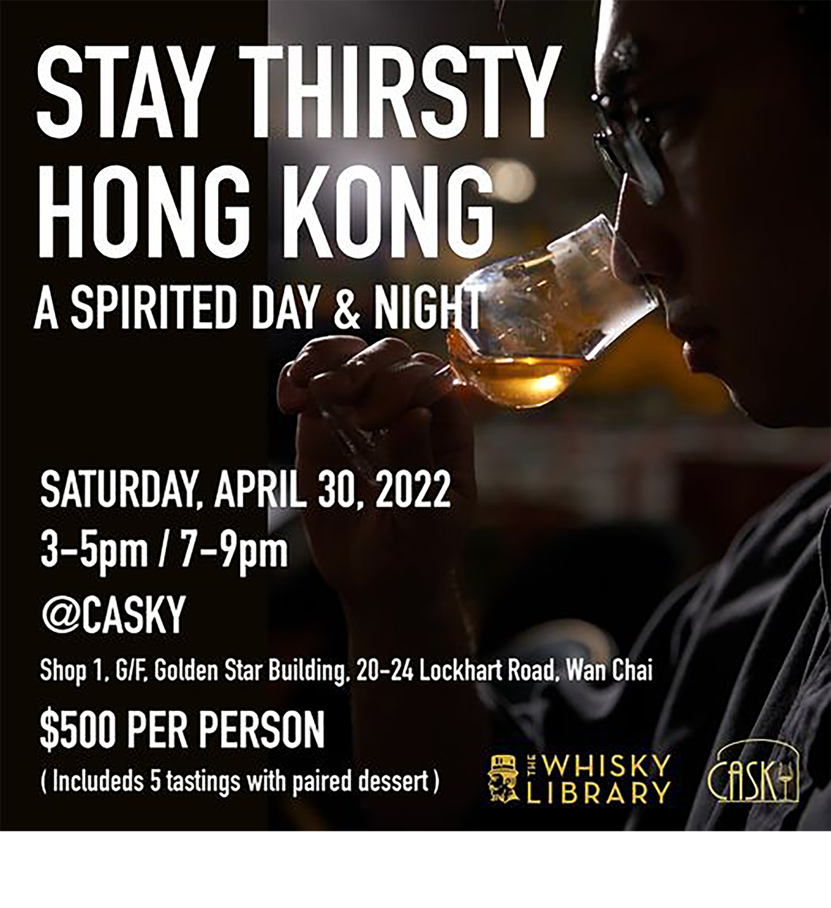 The Whisky Library x Casky tasting 終於重臨！