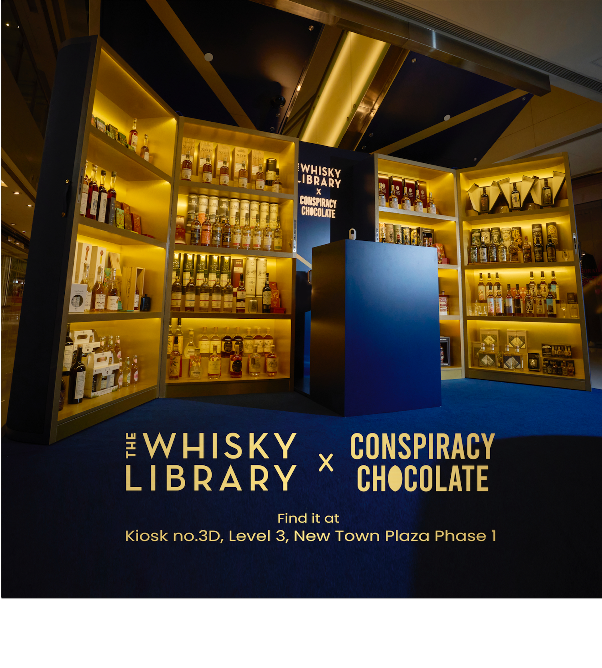 全新 The Whisky Library x Conspiracy Chocolate 沙田新城市廣場 Pop-up 店