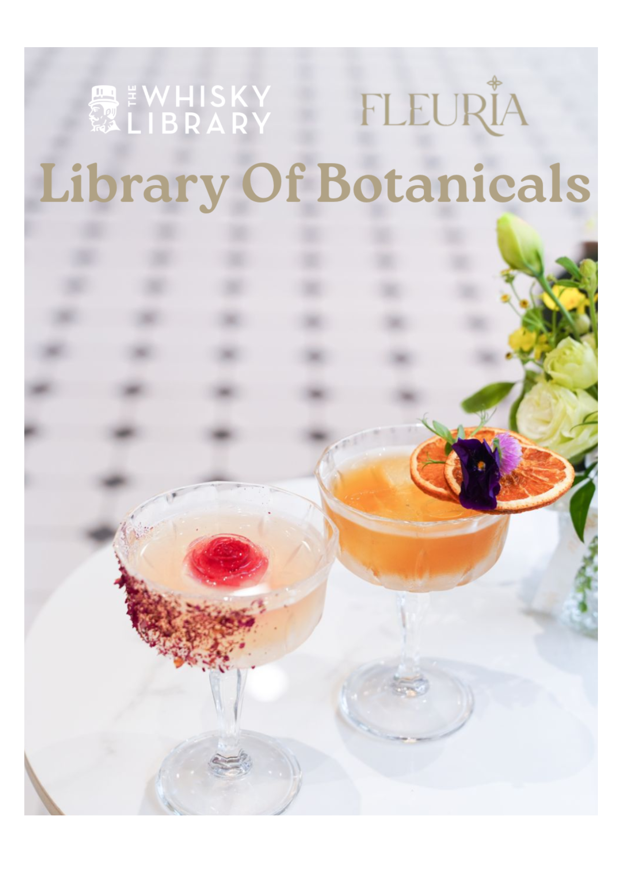 The Whisky Library X Fleuria --- Library Of Botanicals