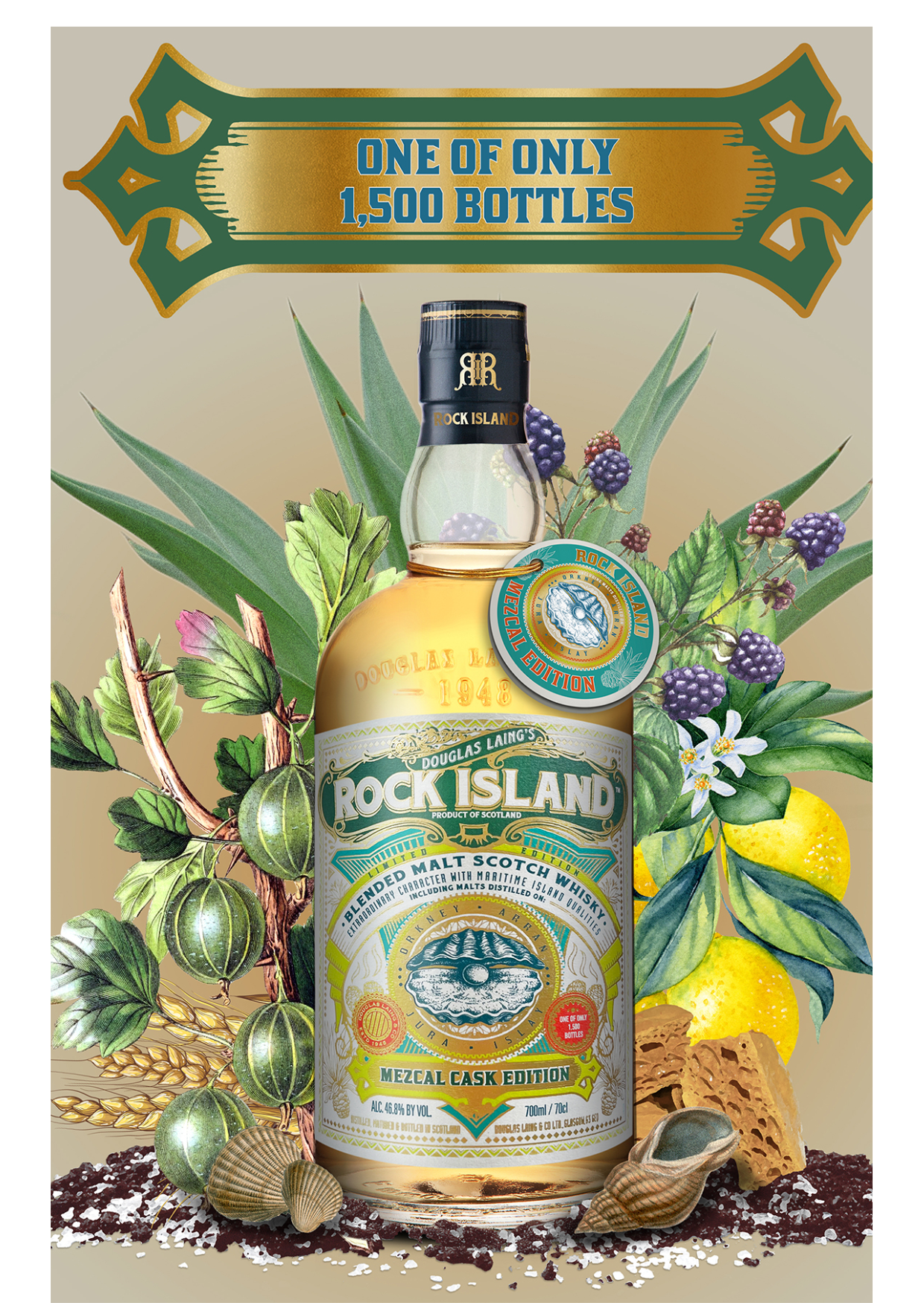 DOUGLAS LAING REVEALS ROCK ISLAND MEZCAL CASK EDITION