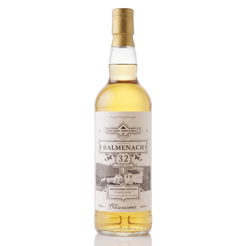 Balmenach 1989総本数272本700ml熟成年 32年度数44.3% Balmenach 32 Year / 1989 / 70cl 45.4% / Auld Alliance – The Whisky